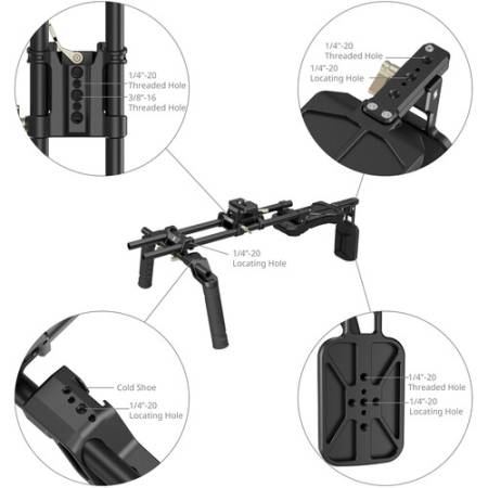 SmallRig 4480 - zestaw, rig, naramienny stabilizator do kamer i aparatów, udźwig 10kg_3